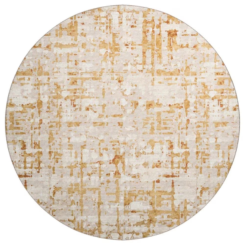 Dalyn Rug Company Brisbane 8' Round Khaki Area Rug