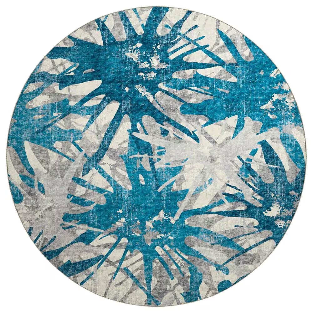Dalyn Rug Company Brisbane 8' Round Cobalt Area Rug
