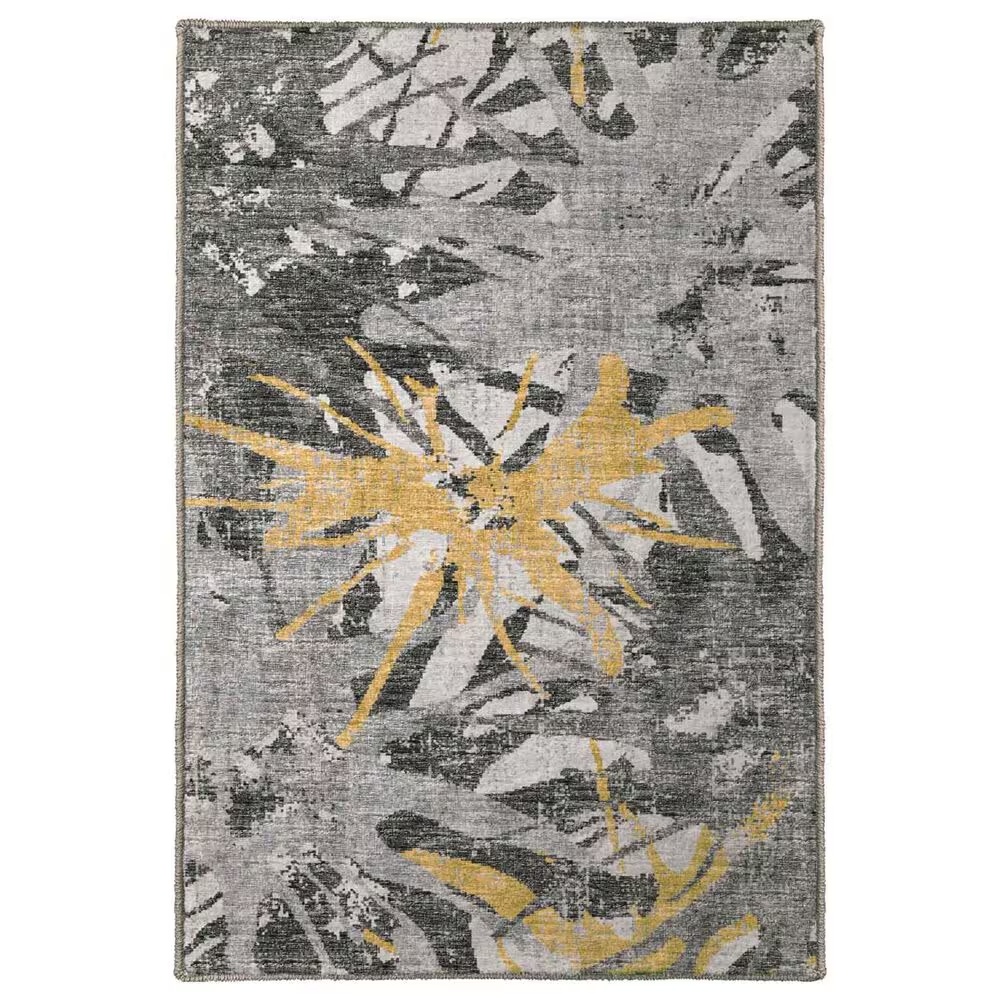 Dalyn Rug Company Brisbane BR6 1'8" x 2'6" Gold Area Rug