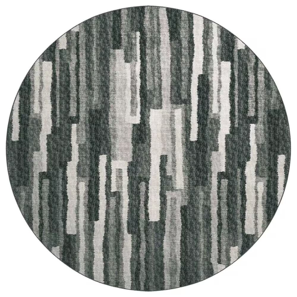 Dalyn Rug Company Brisbane BR7 8' Round Midnight Area Rug