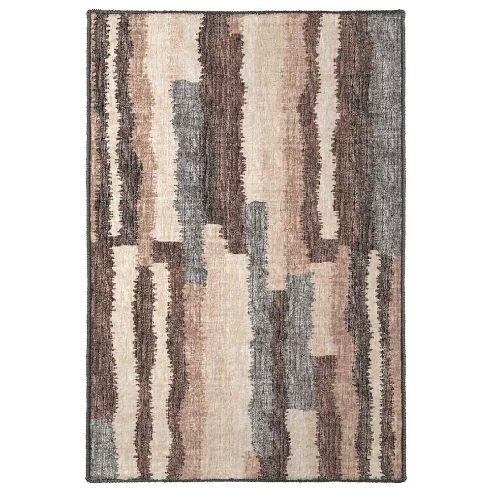 Dalyn Rug Company Brisbane Geometric 1'8" x 2'6" Sable Area Rug
