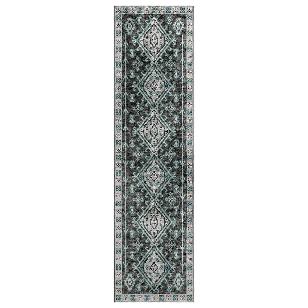 Dalyn Rug Company Brisbane BR2 2'3" x 7'6" Midnight Runner