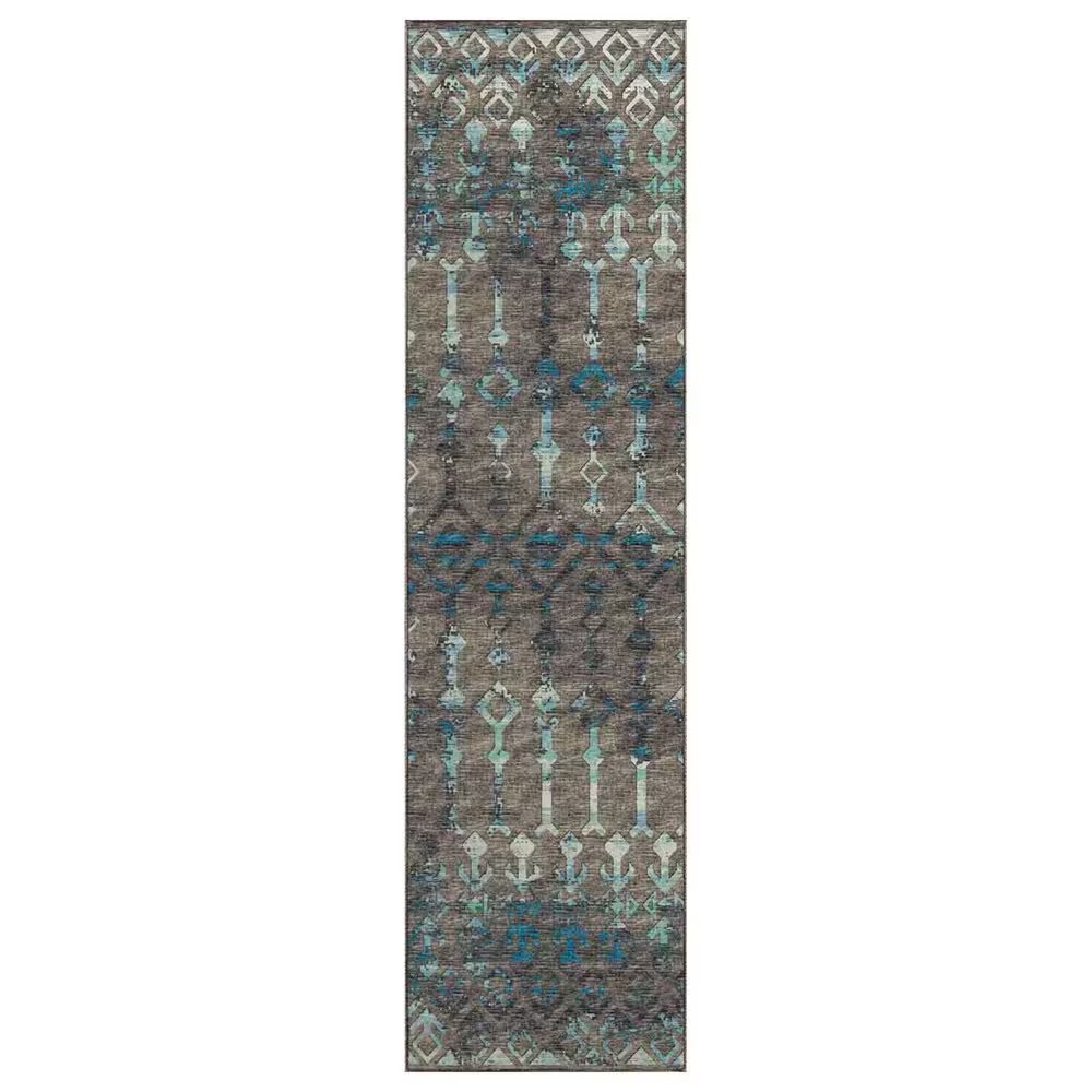 Dalyn Rug Company Brisbane Southwestern 2'3" x 7'6" Sable Runner