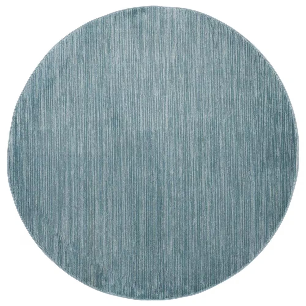 Safavieh Vision 3' Round Aqua Area Rug