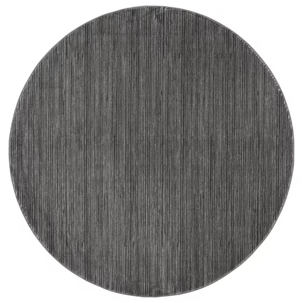 Safavieh Vision 8' Round Grey Area Rug