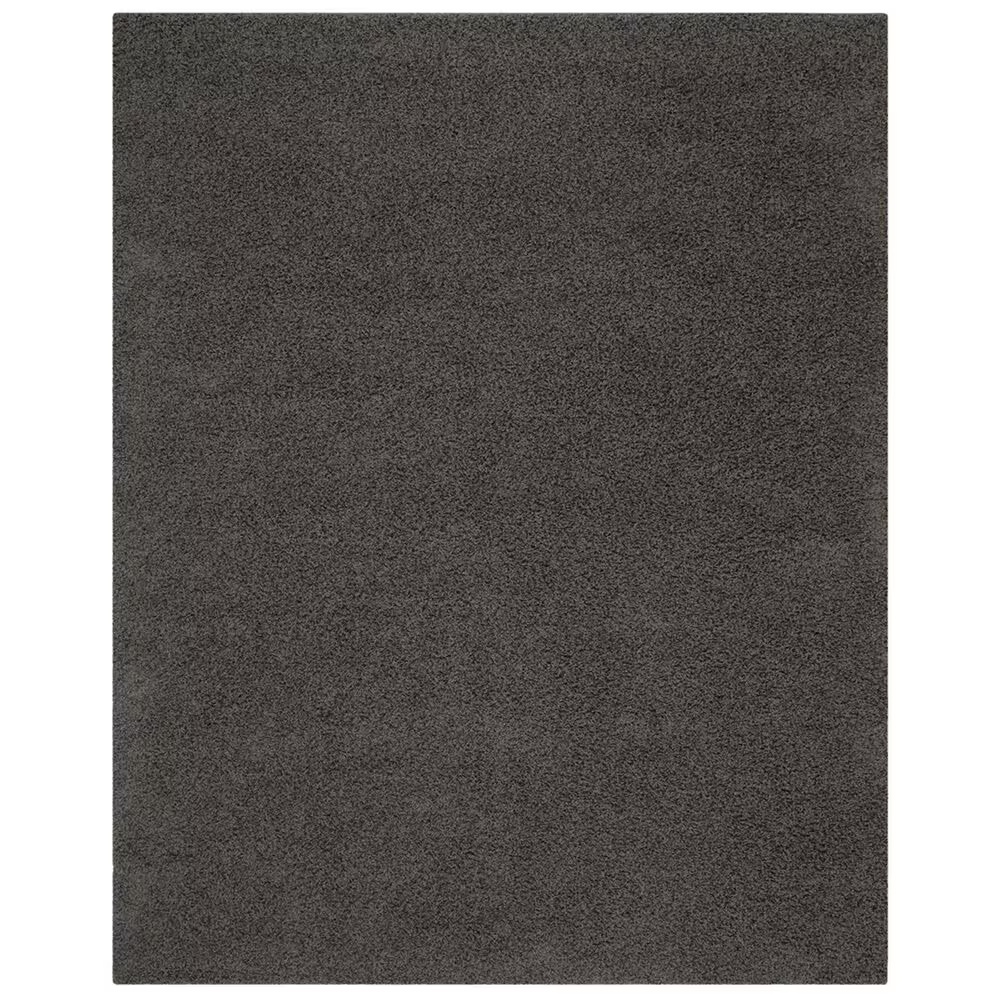 Safavieh Athens Shag SGA119C-10 10' x 14' Dark Grey Area Rug