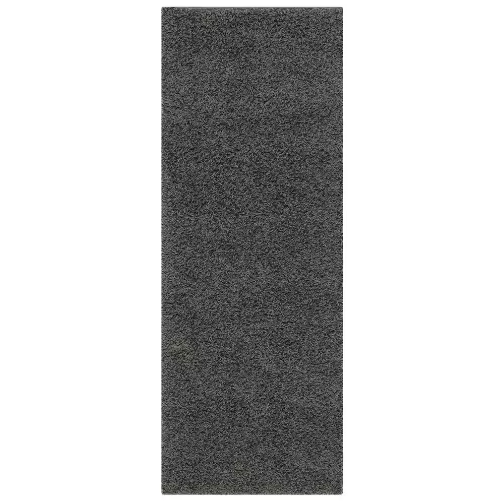 Safavieh Athens Shag SGA119C-28 2'3" x 8' Dark Grey Runner